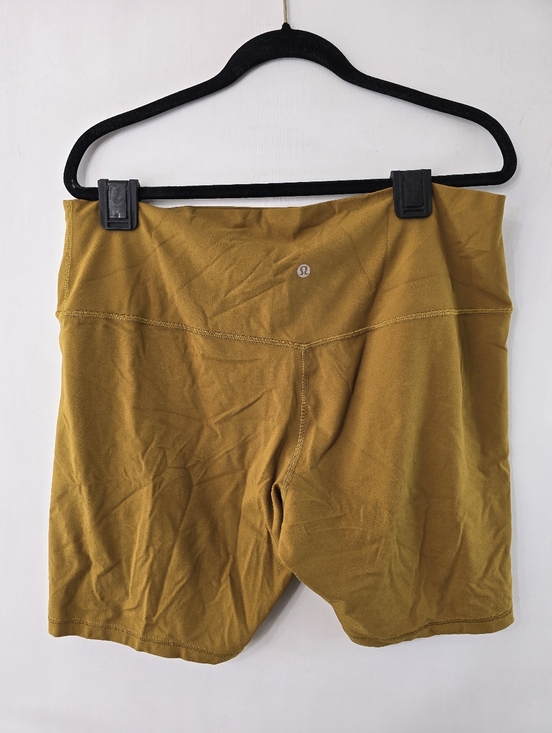 Lululemon Align High Rise Shorts 8" High-Rise Waist Gold Spice Size 18 NEW NWOT - Picture 7 of 11